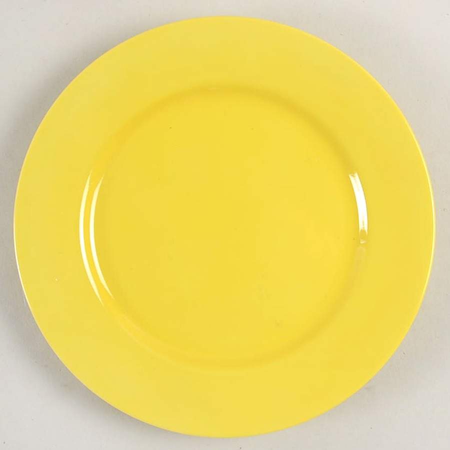 Total Color Yellow (Round, Smooth) Bread & Butter Plate by Fitz & Floyd-1