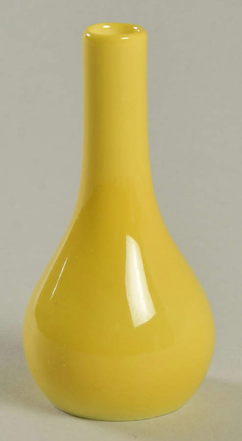 Total Color Yellow (Round, Smooth) 2" Mini Bud Vase by Fitz & Floyd-1