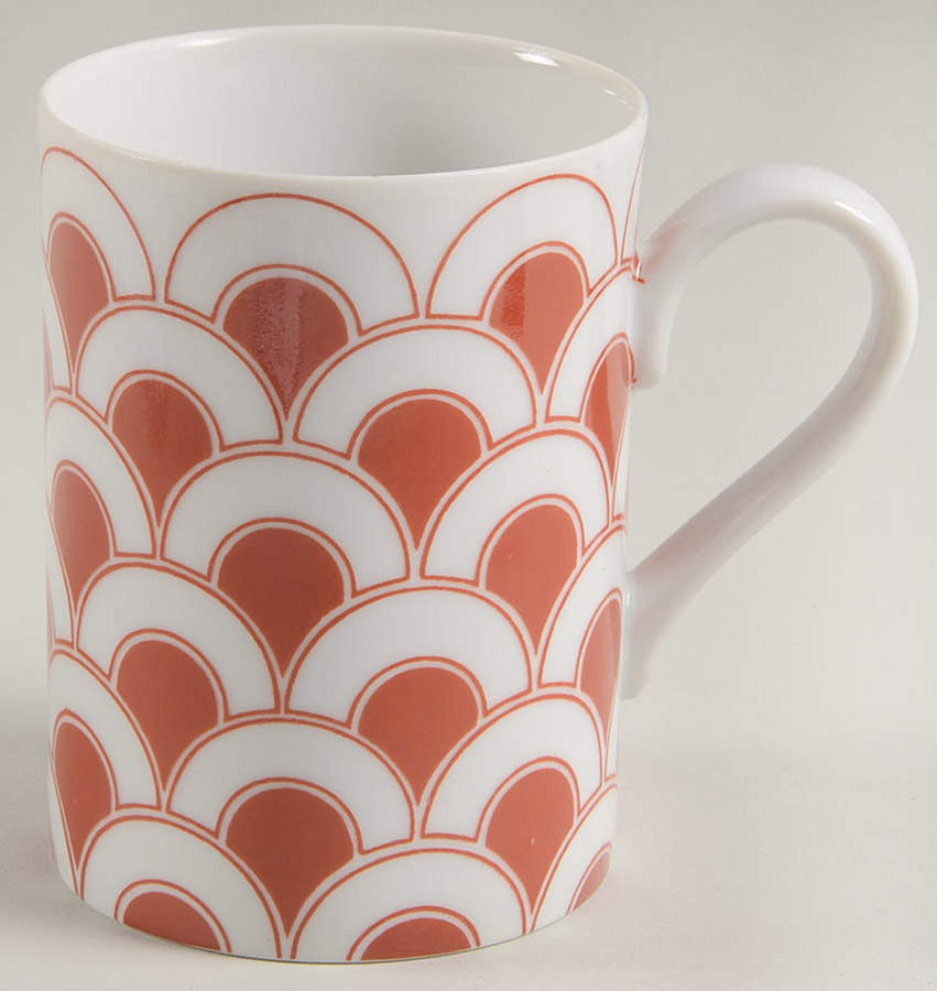 Topiary Terra Cotta Mug by Fitz & Floyd-1
