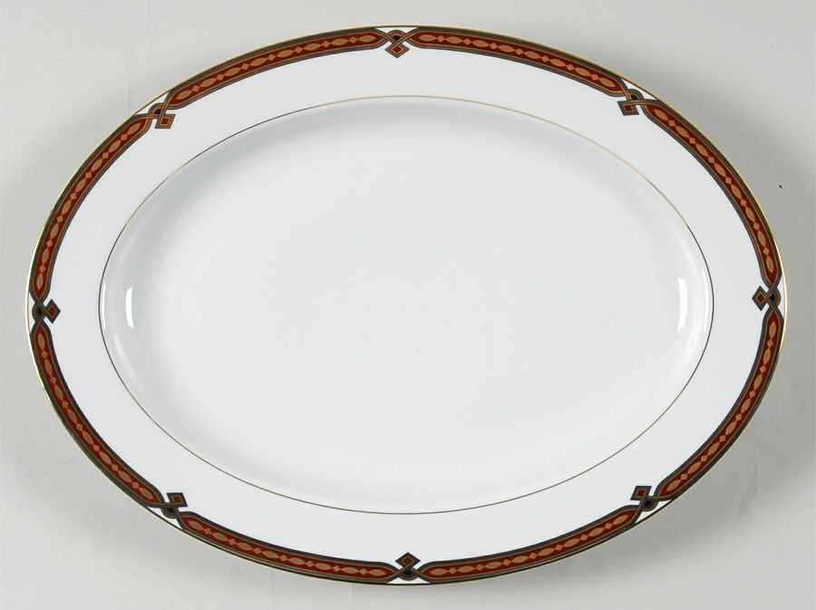 Townley 14" Oval Serving Platter by Fitz & Floyd-1