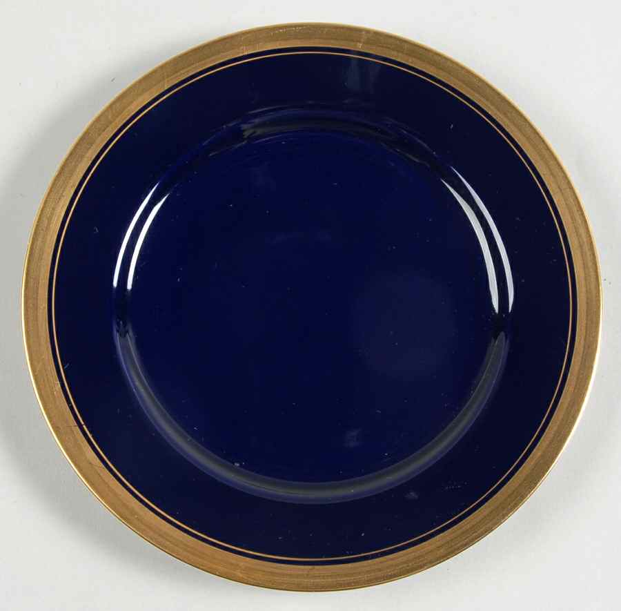 Trianon Bleu Bread & Butter Plate by Fitz & Floyd-1