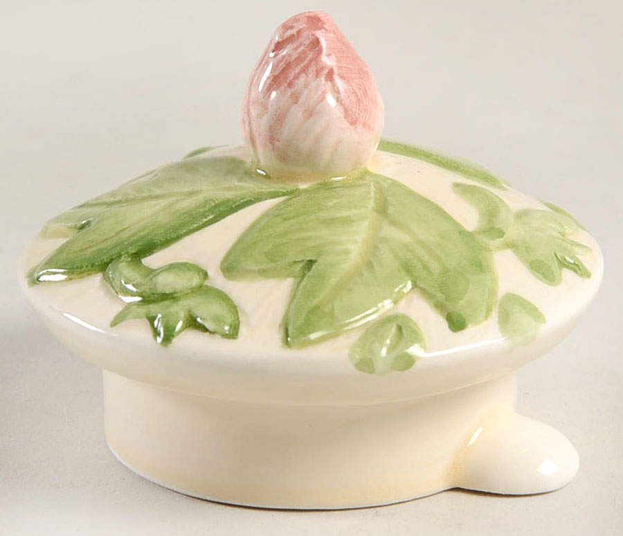 Tulip Garden Lid for Sugar Bowl by Fitz & Floyd-1