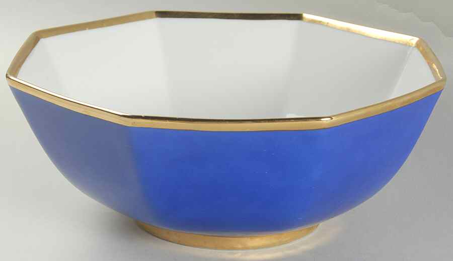 Tutankhamun 8" Octagonal Vegetable Bowl by Fitz & Floyd-1