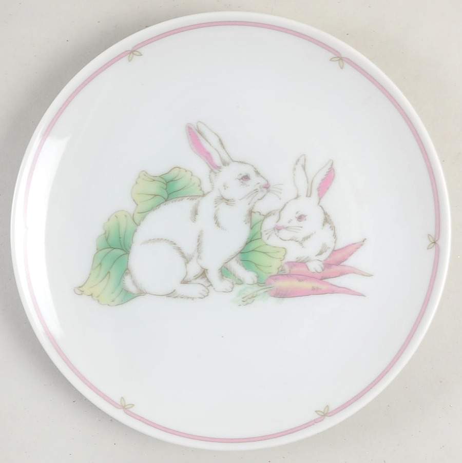 Variations (Rabbits) Salad Plate by Fitz & Floyd-1
