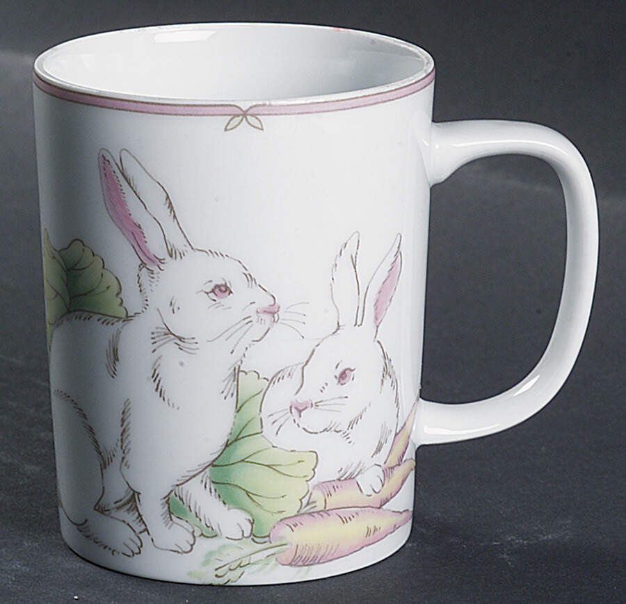 Variations (Rabbits) Mug by Fitz & Floyd-1
