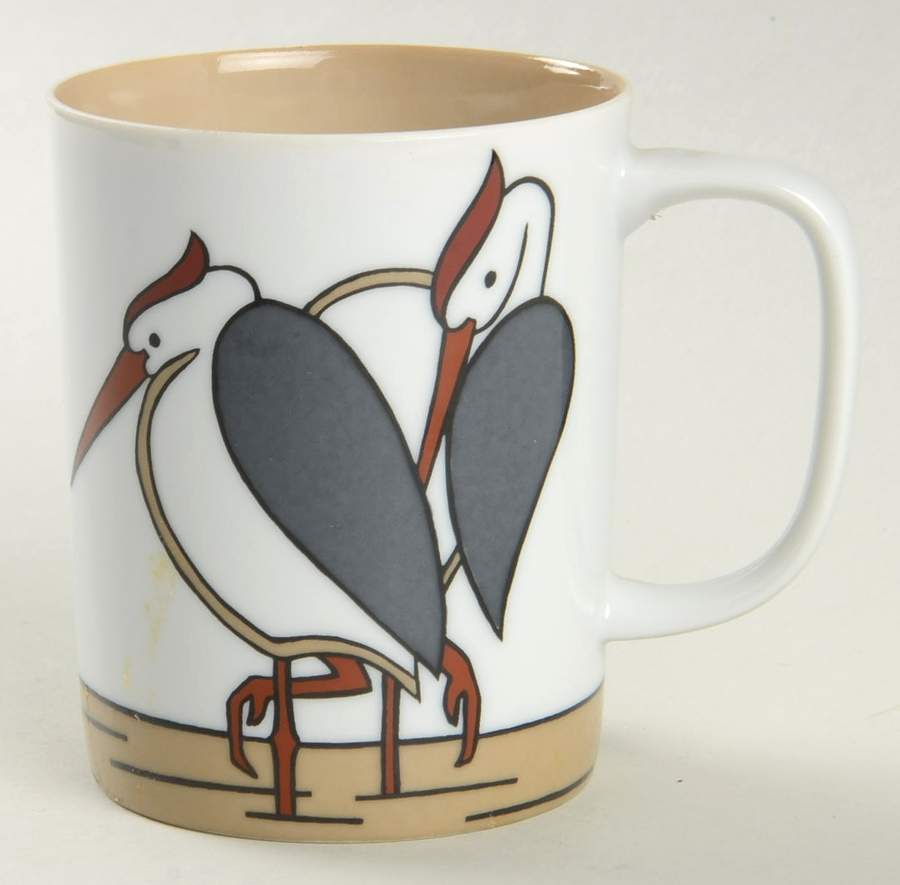Variations (Pelicans) Mug by Fitz & Floyd-1