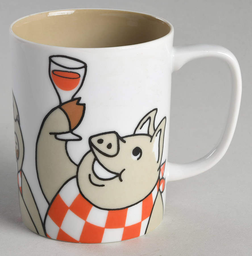 Variations Hog Heaven Mug by Fitz & Floyd-1