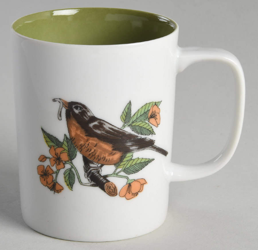 Variations Collector's Bird Mug by Fitz & Floyd-1