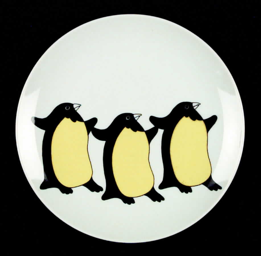 Variations Penguin Salad Plate by Fitz & Floyd-1