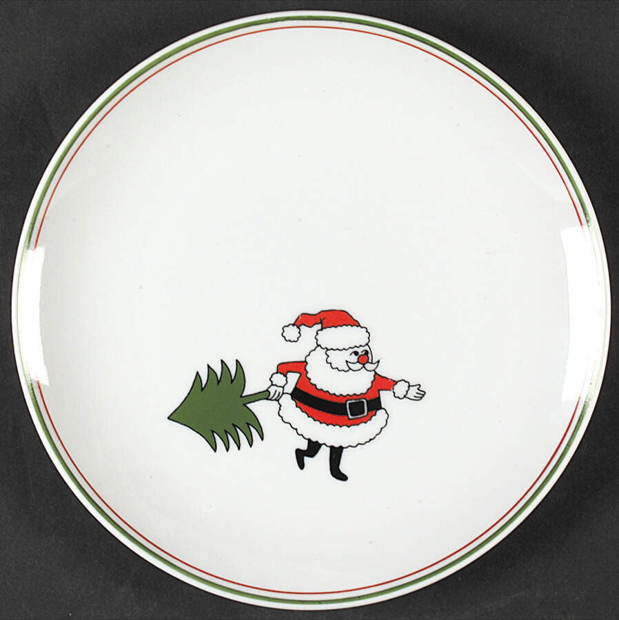 Variations (Christmas) Salad Plate by Fitz & Floyd-1