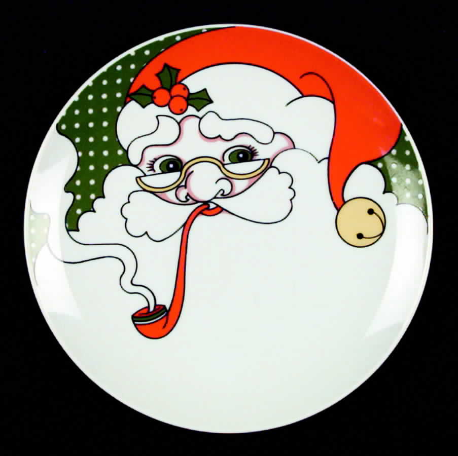 Variations Santa Noel Salad Plate by Fitz & Floyd-1