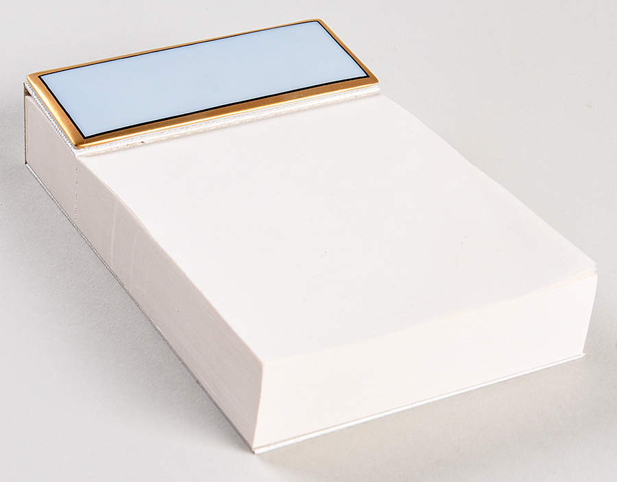 Versailles Bleu Notepad Holder by Fitz & Floyd-1
