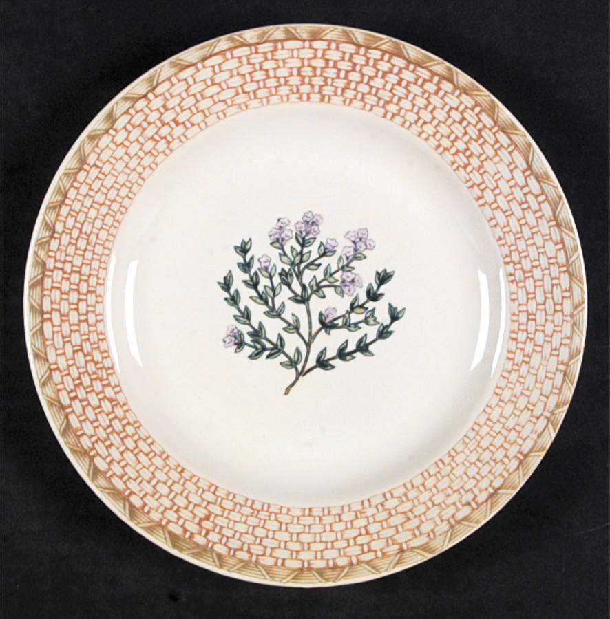 Vegetable Basket Salad Plate by Fitz & Floyd-1