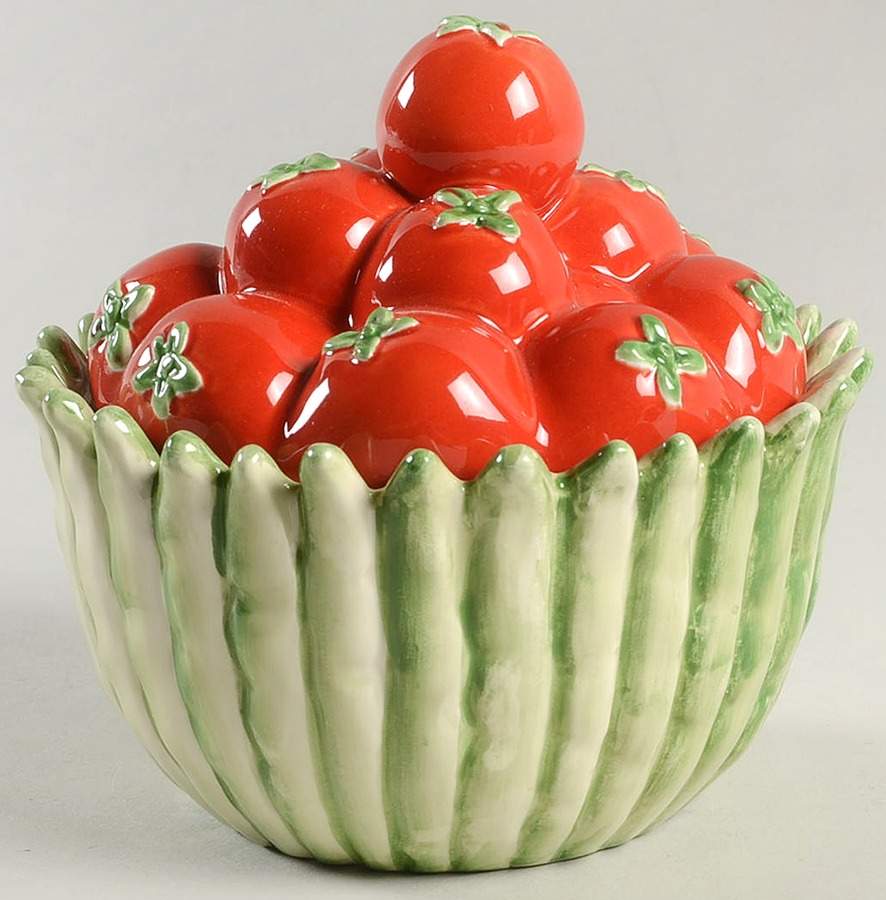 Vegetable Garden Soup Bowl & Lid Set by Fitz & Floyd-1