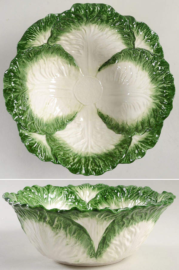Vegetable Garden 11" Large Salad Serving Bowl by Fitz & Floyd-1