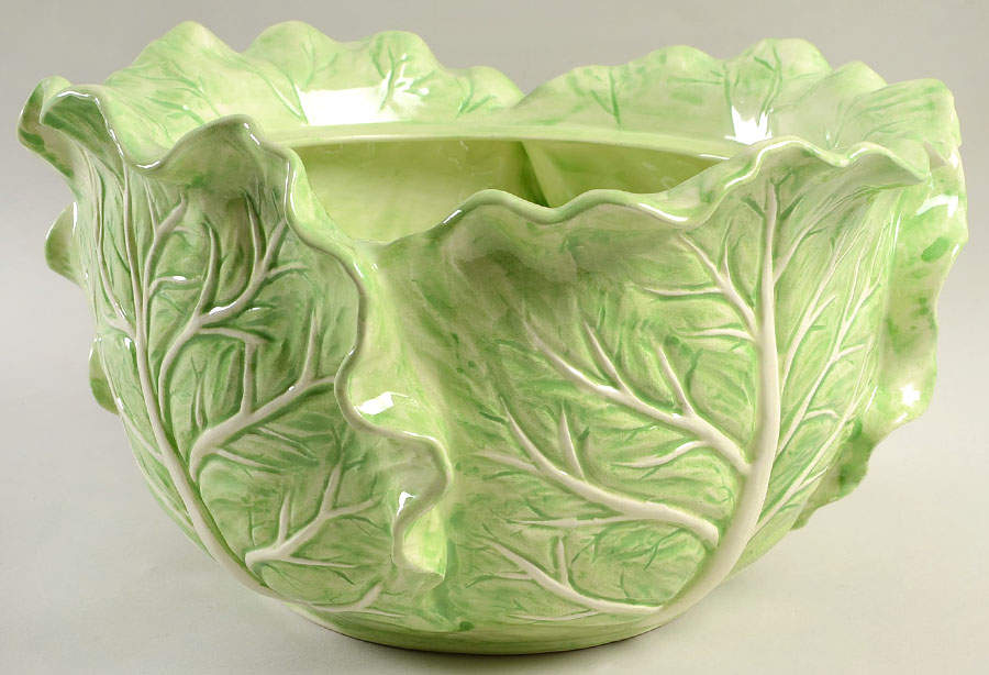 Vegetable Garden Figural Tureen No Lid by Fitz & Floyd-1