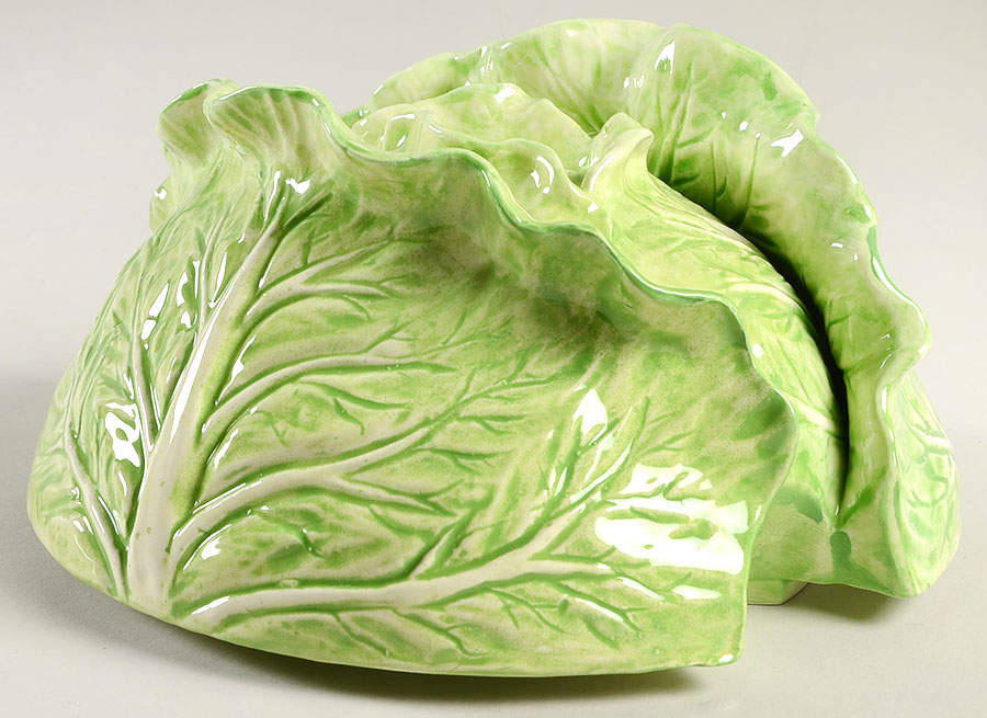 Vegetable Garden Lid for Figural Tureen by Fitz & Floyd-1