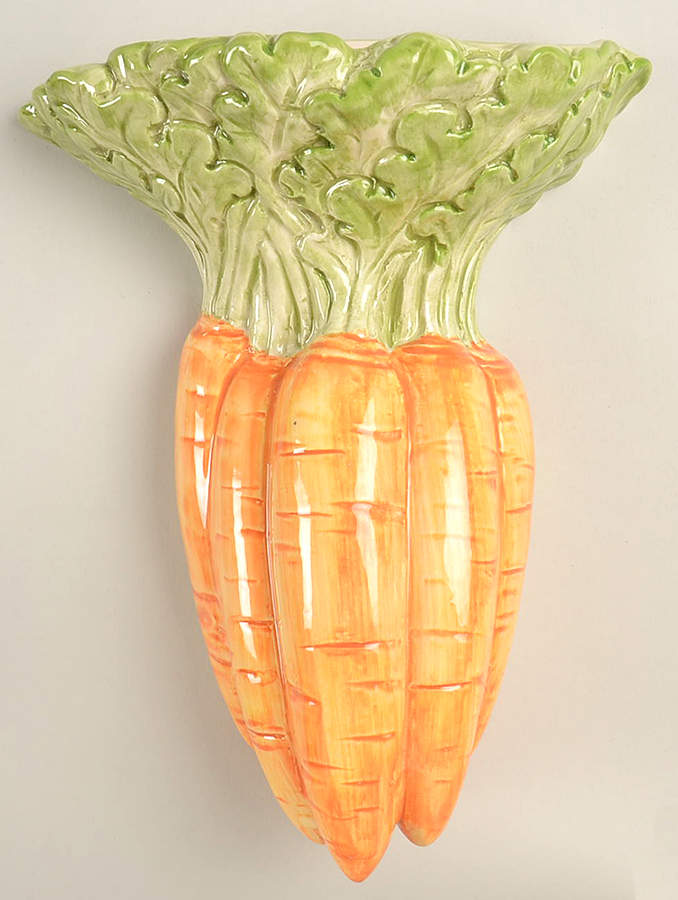 Vegetable Garden Wall Pocket Vase by Fitz & Floyd-1