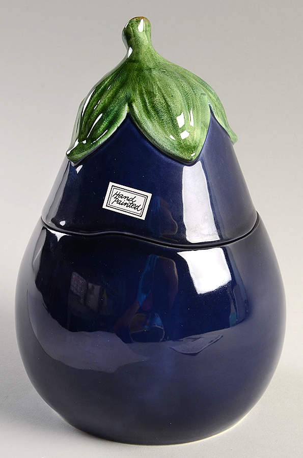 Vegetable Garden 8" Storage Jar & Lid by Fitz & Floyd-1
