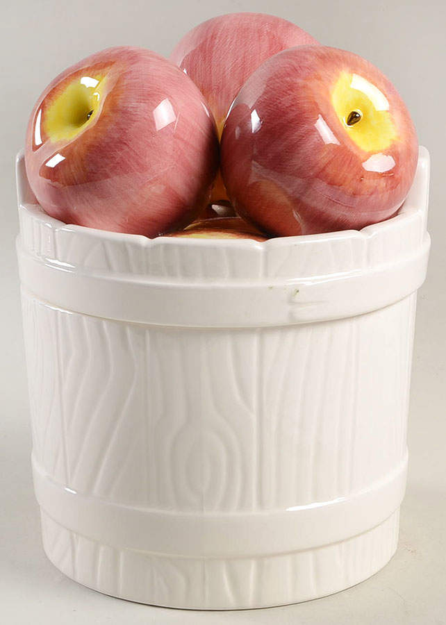 Vegetable Garden Small Figural Canister & Lid by Fitz & Floyd-1