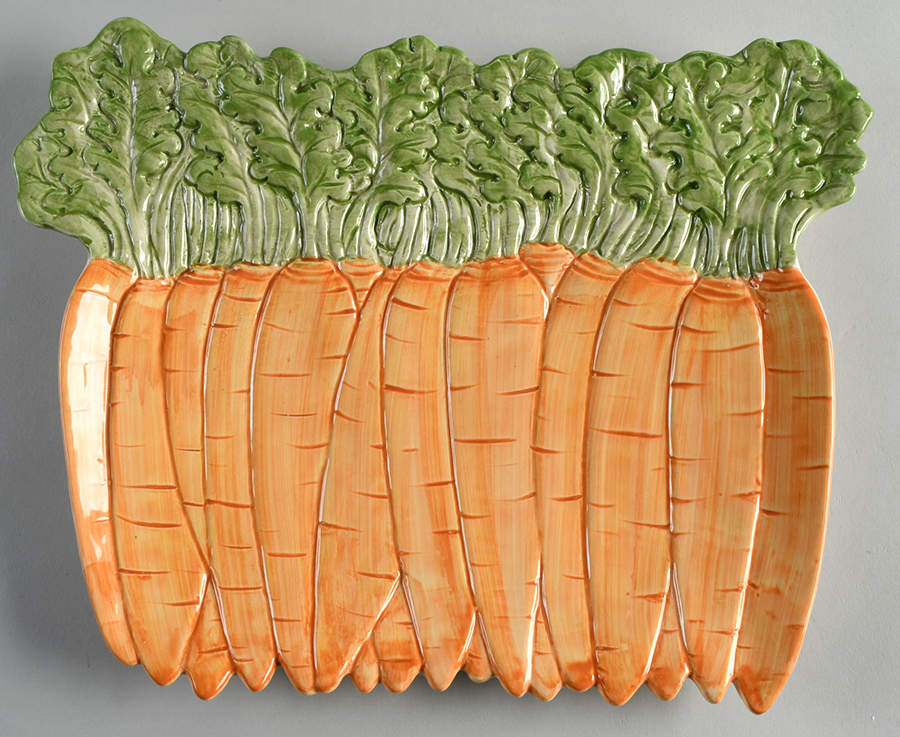 Vegetable Garden Figural Serving Tray by Fitz & Floyd-1