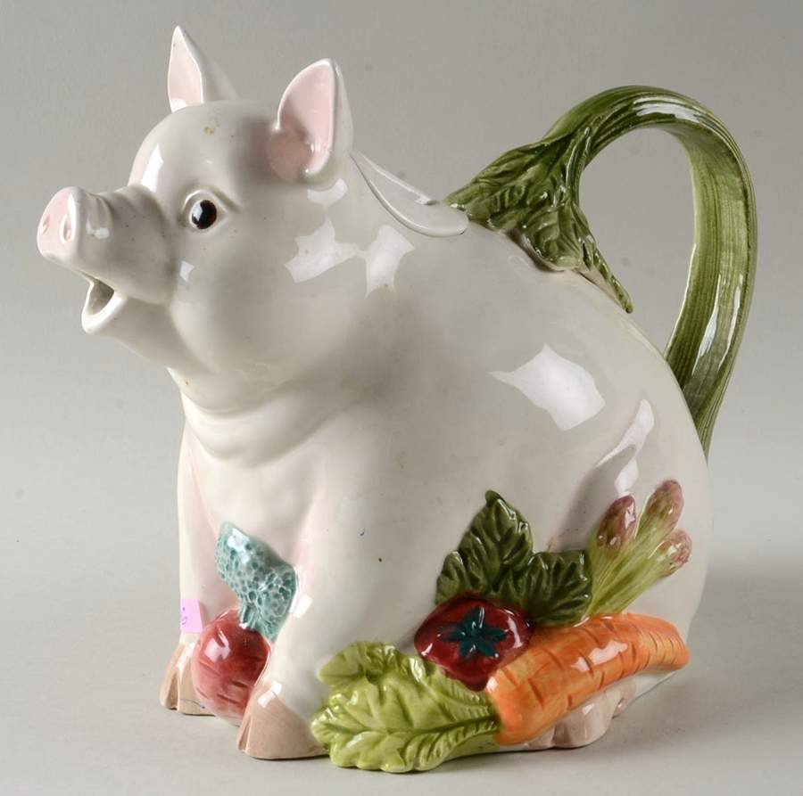 Vegetable Garden Teapot & Lid by Fitz & Floyd-1