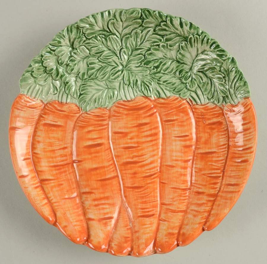 Vegetable Garden Canape Plate by Fitz & Floyd-1