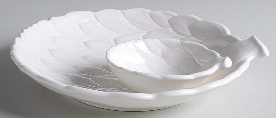 Vegetable Garden 1 Piece Chip & Dip by Fitz & Floyd-1