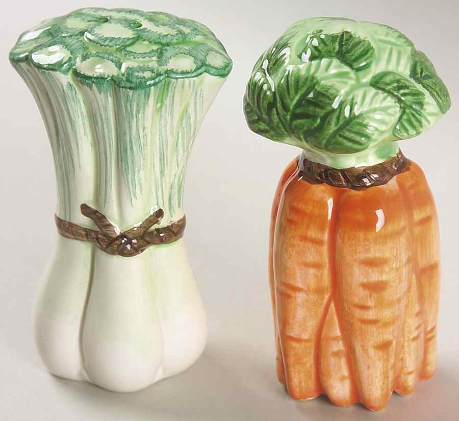 Vegetable Garden Salt & Pepper Set by Fitz & Floyd-1