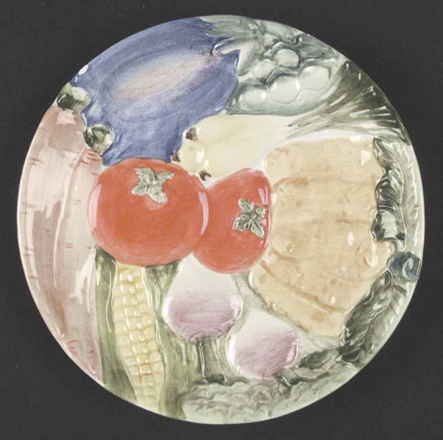 Vegetable Garden Canape Plate by Fitz & Floyd-1