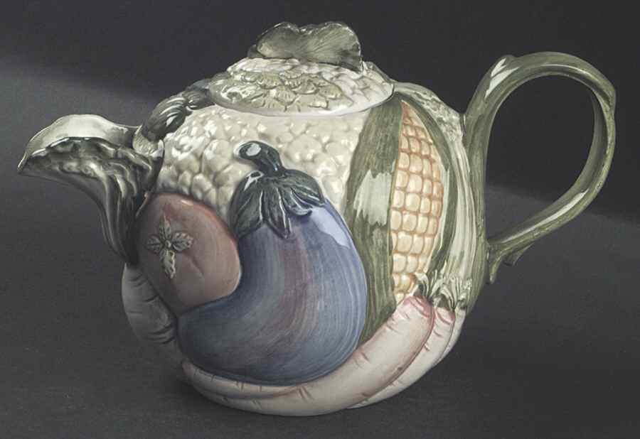 Vegetable Garden Teapot & Lid by Fitz & Floyd-1