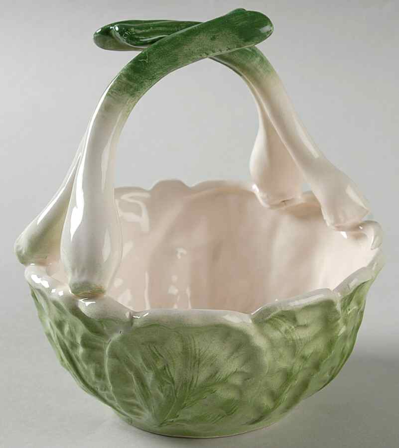 Vegetable Garden 5" Handled Basket by Fitz & Floyd-1