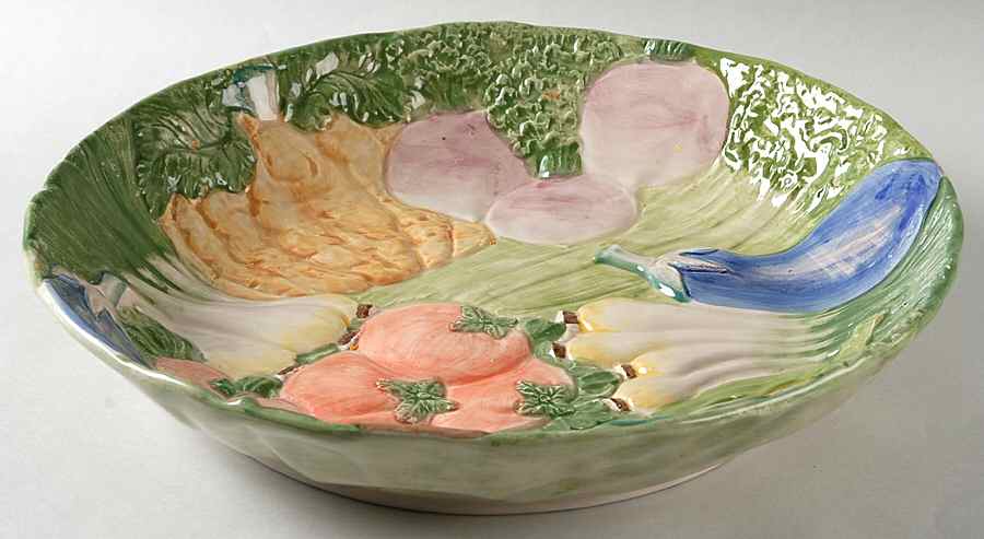 Vegetable Garden 14" Large Salad Serving Bowl by Fitz & Floyd-1