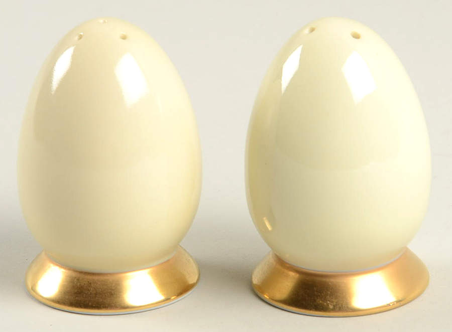 Versailles Crème Salt & Pepper Set by Fitz & Floyd-1