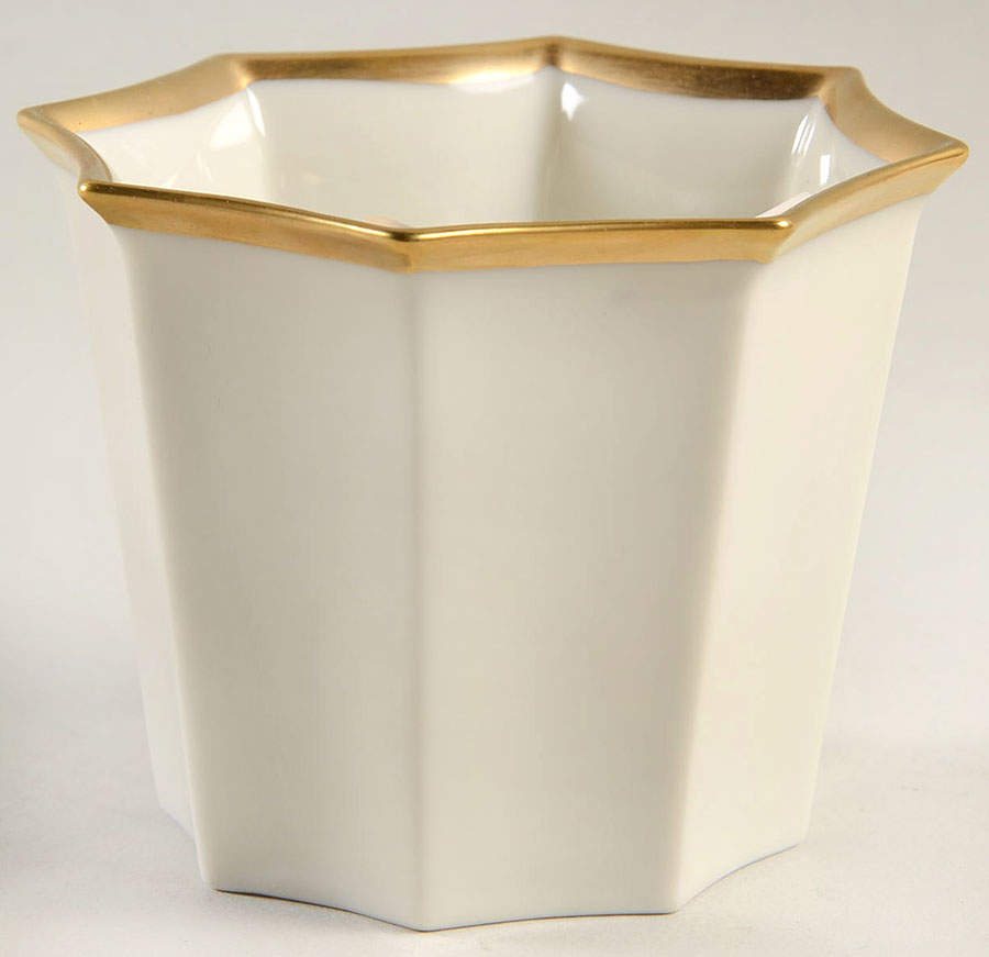 Versailles Crème 3" Flower Pot No Underplate by Fitz & Floyd-1