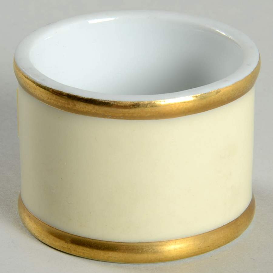 Versailles Crème Napkin Ring by Fitz & Floyd-1