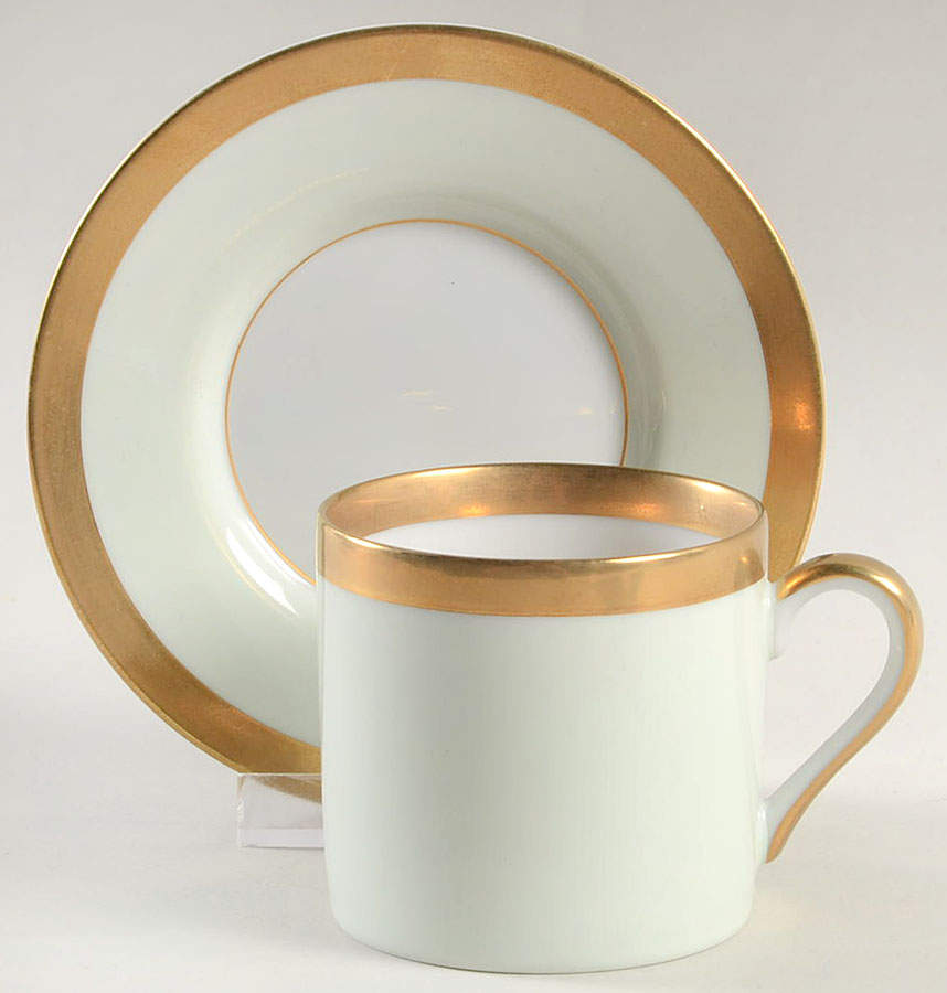 Versailles Mint Sherbet Flat Demitasse Cup & Saucer Set by Fitz & Floyd-1