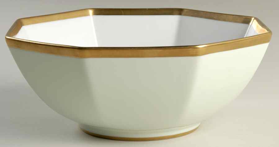 Versailles Mint Sherbet 8" Octagonal Vegetable Bowl by Fitz & Floyd-1