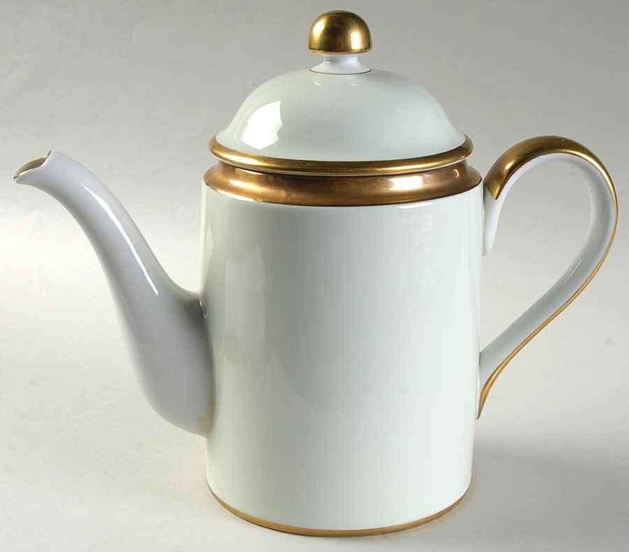 Versailles Mint Sherbet Coffee Pot & Lid by Fitz & Floyd-1