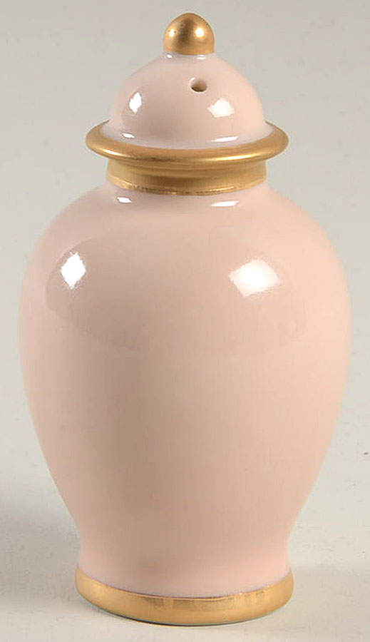 Versailles Shell Peach Salt Shaker by Fitz & Floyd-1