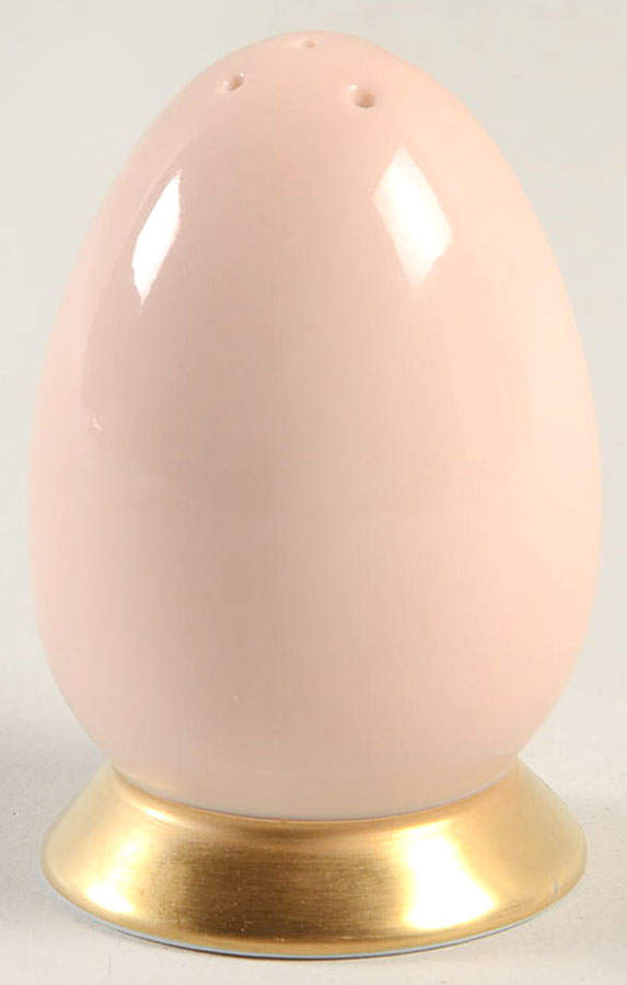Versailles Shell Peach Pepper Shaker by Fitz & Floyd-1