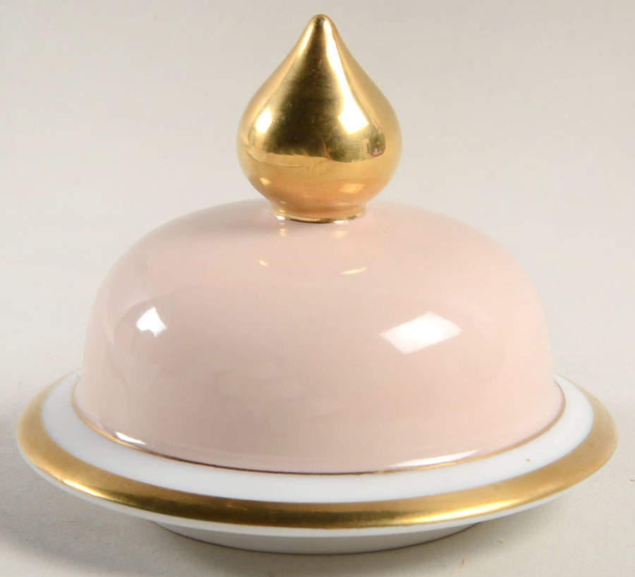 Versailles Shell Peach Lid for Small Ginger Jar by Fitz & Floyd-1
