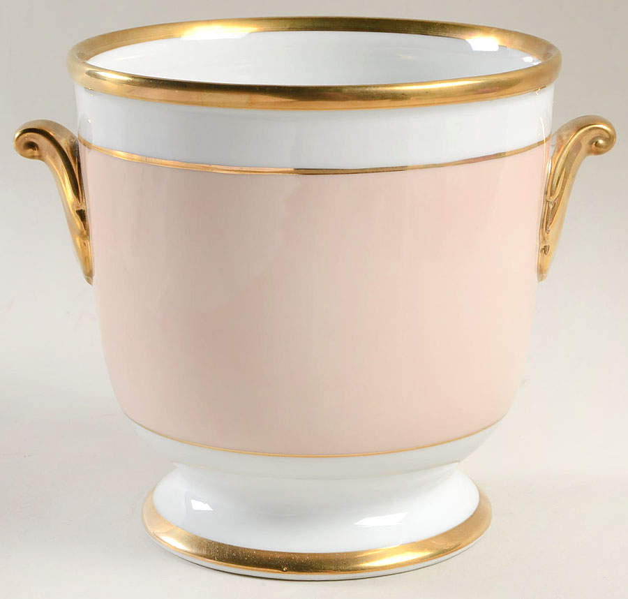 Versailles Shell Peach 5" Cachepot by Fitz & Floyd-1