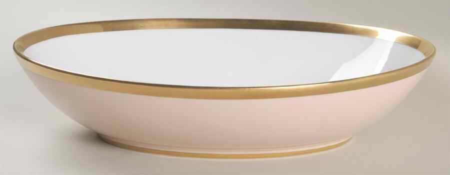 Versailles Shell Peach 10" Oval Vegetable Bowl by Fitz & Floyd-1