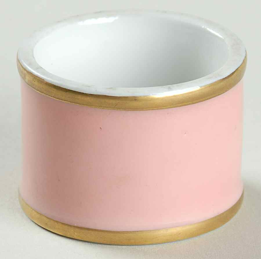 Versailles Dusty Rose Napkin Ring by Fitz and Floyd-1