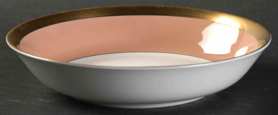 Versailles Dusty Rose Fruit/Dessert (Sauce) Bowl by Fitz and Floyd-1