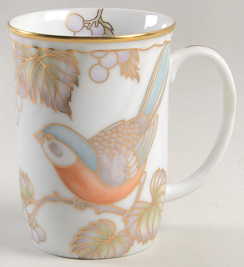Vineyard Bird Mug by Fitz & Floyd-1