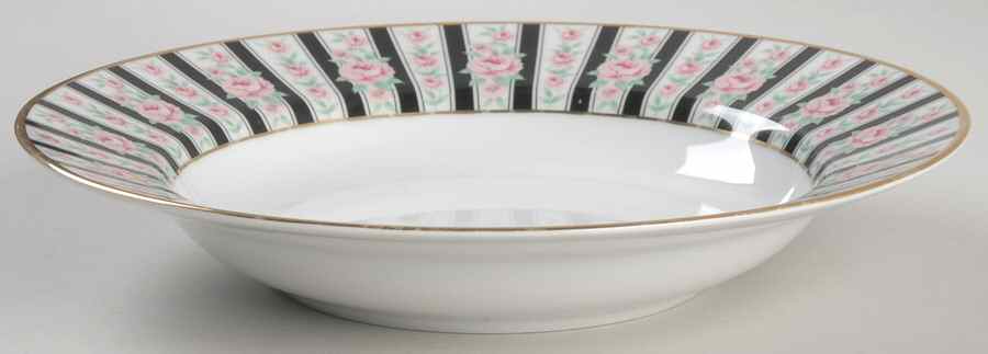 Victoriana Large Rim Soup Bowl by Fitz & Floyd-1
