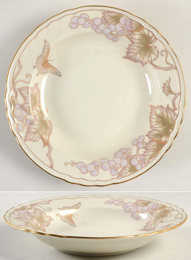 Voisin Large Rim Soup Bowl by Fitz & Floyd-1