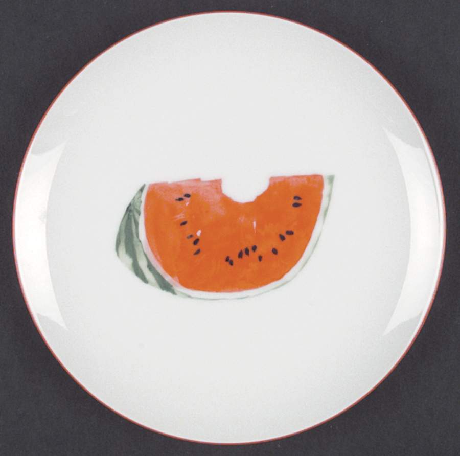 Watermelon Salad Plate by Fitz & Floyd-1